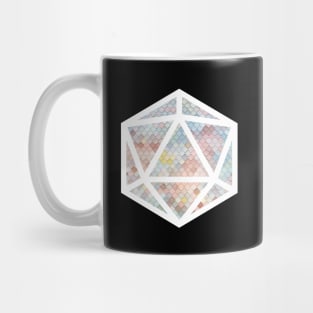 D20 Decal Badge - Experience Points Mug